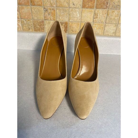 Chloé Women's Oli Pointed Toe High‎ Heel Pumps Brown Size 8/38.5 - Picture 4 of 7
